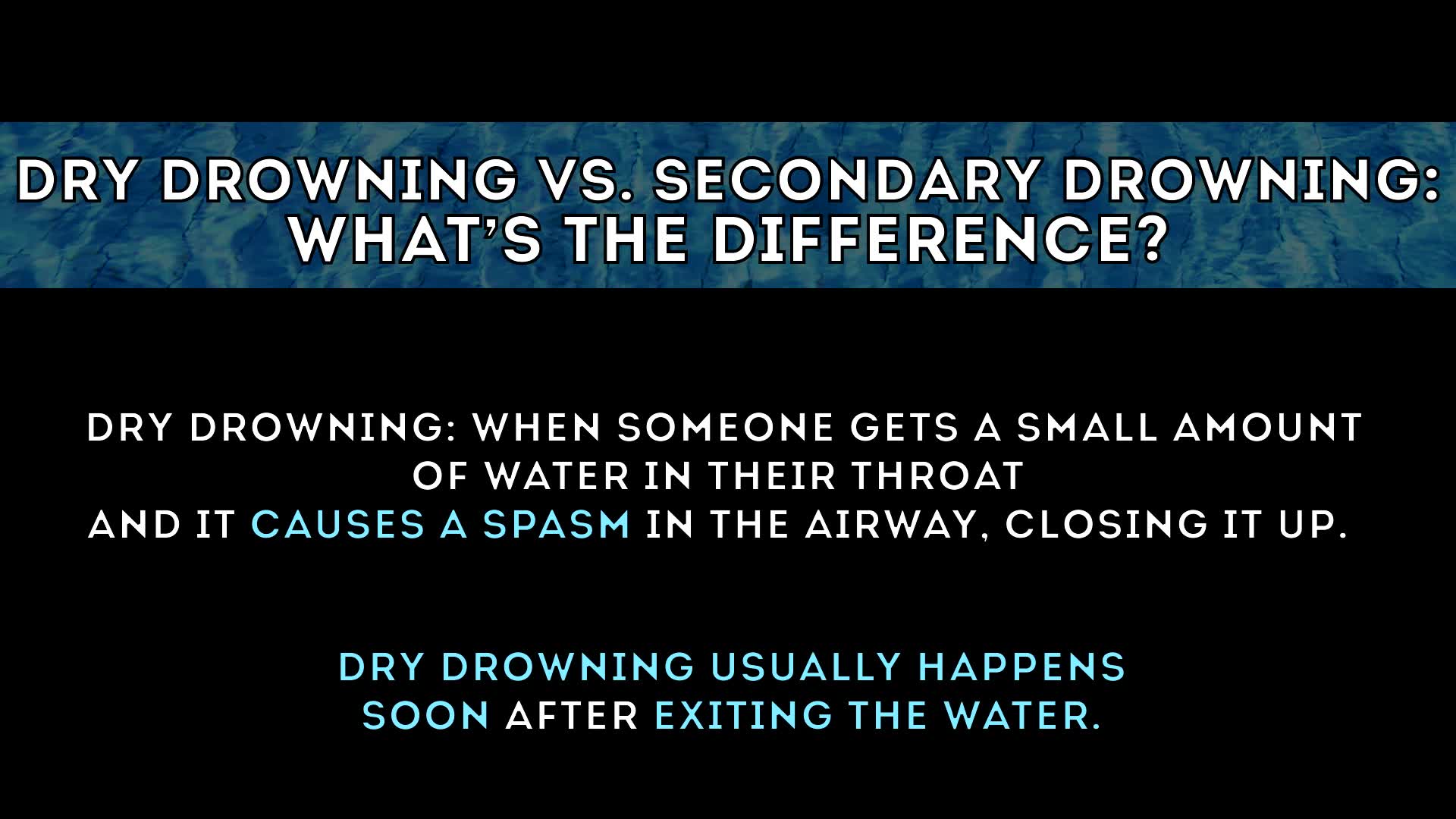 What parents need to know about 'dry' and 'secondary' drowning WFTV