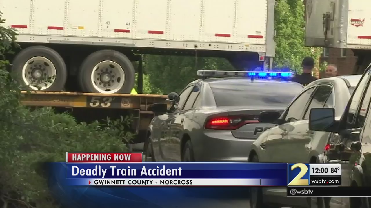 Railroad tracks back open after deadly Norcross train crash