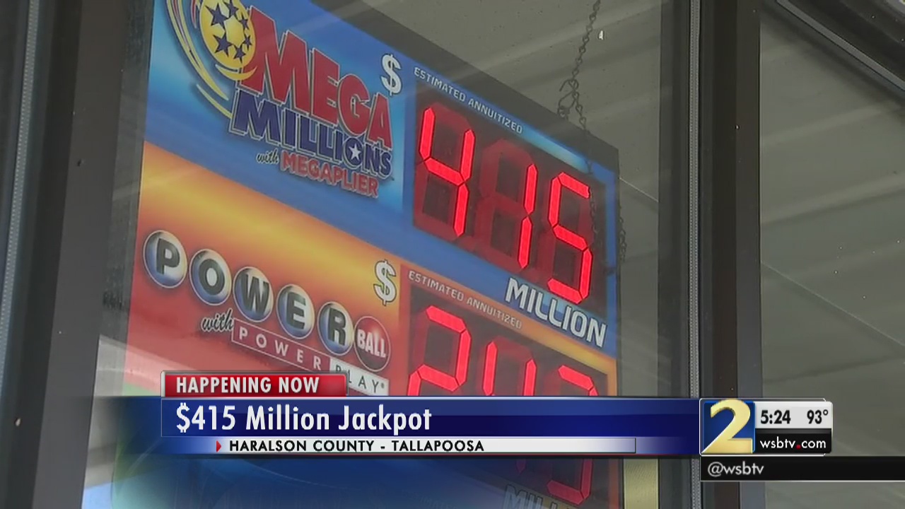 $415 Mega Millions jackpot numbers drawn