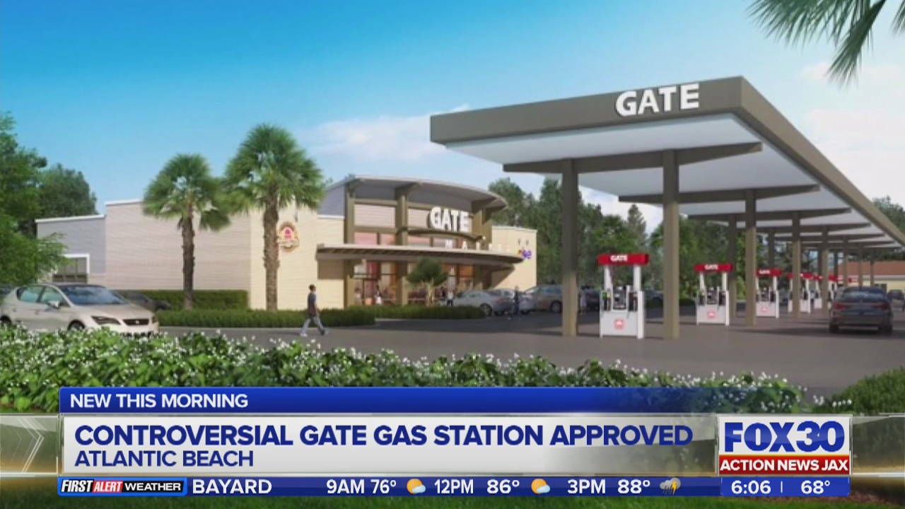 Committee approves Gate gas station in Atlantic Beach Action News Jax