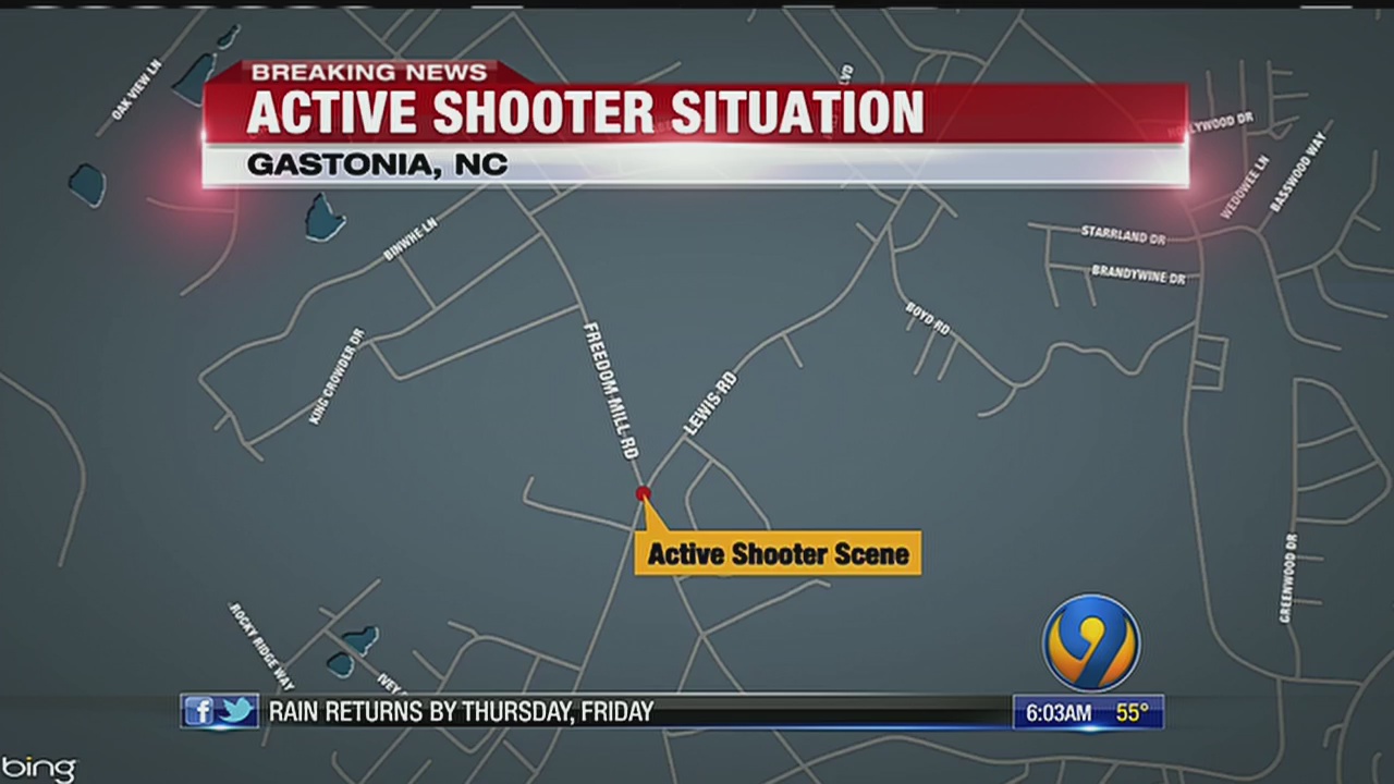 Gaston County man charged with shooting into home