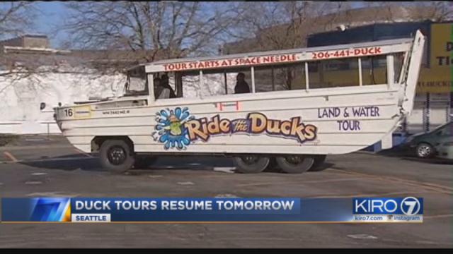 See inside first Ride The Ducks tour since crash