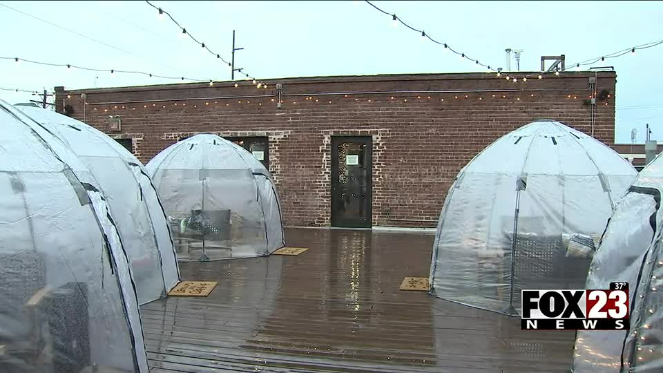 Local brewery now offering private igloos on rooftop for winter season