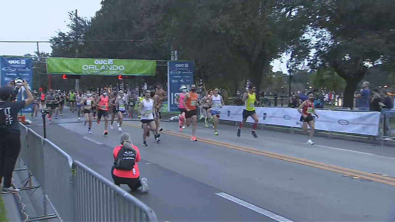 Video Ouc Half Marathon Kicks Off Wftv