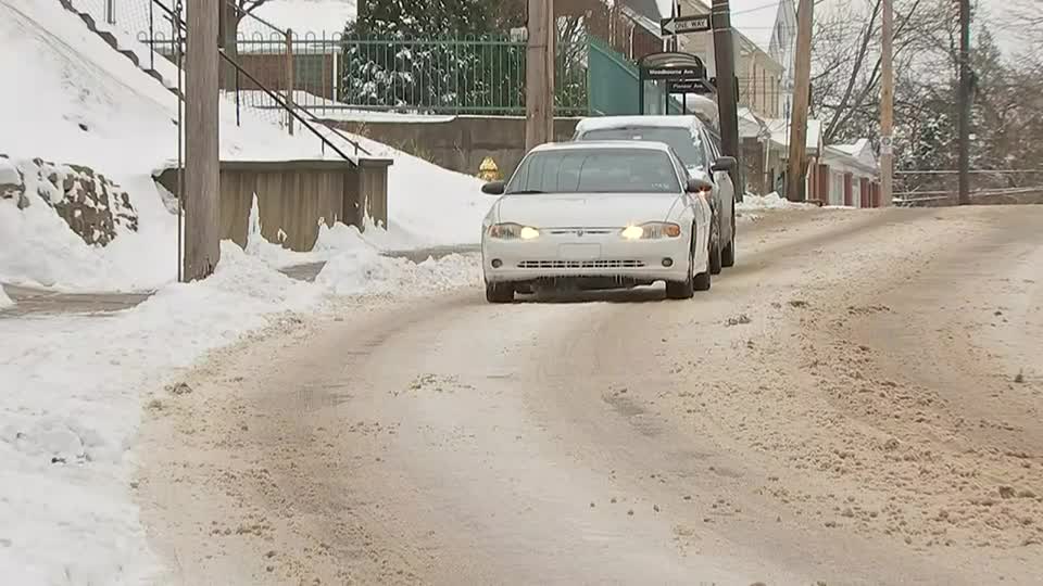 Streets around Pittsburgh still covered after record Christmas snow WPXI